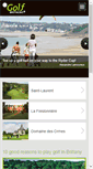 Mobile Screenshot of golf.brittanytourism.com